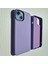 iPhone 13 Uyumlu Lansman İçi Kadife Esnek Soft Silikon Kılıf 8