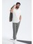 Erkek Beyaz %100 Pamuk Slim Fit Dar Kesim Bisiklet Yaka Tişört 5