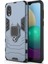 Halka Araba Dağı Kickstand Kılıf Samsung Galaxy A03 Çekirdek Askeri Sınıf (Yurt Dışından) 3