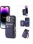 Cüzdan Kılıf IPhone 14 Pro Max Flip Folio Kılıf Pu Deri 3 Büyük Kart (Yurt Dışından) 3