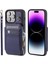 IPhone 15 Için Cüzdan Durumda Pro Max Kickstand Rfıd Engelleme 3 Büyük Kart Pu (Yurt Dışından) 3