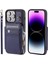 IPhone 15 Için Cüzdan Durumda Pro Rfıd Engelleme Flip Folio Kılıf Kickstand Pu 3 (Yurt Dışından) 5