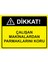 Dikkat Çalİşan Makinalardan Parmaklarını Koru Uyarı Levhası Etiket 25 x 35 cm 1