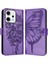 Oppo RENO14 Pro 5g Kabartma Kelebek Manyetik Premium Deri Için Kılıf (Yurt Dışından) 4