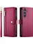 Samsung Galaxy S24 Crossbody Kayış Iş Cüzdan Standı Için Flip Case (Yurt Dışından) 3