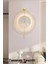 Timelles Kristal - Büyük BOY(50X75CM) - (Quartz Mekanizmalı Seri) - (Pilli Led) - Metal Duvar Saati 7