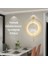Timelles Kristal-Orta Boy (37X55CM) , (3 Pil Dahil ) Quartz Mekanizmalı Metal Duvar Saati 6