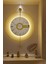 Timelles Elit Three-Büyük BOY(50X75CM)-(PİLLİ LED Sistemi) , Modern Dekoratif Metal Duvar Saati 4