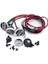 Adet LED Işık Takımı Farlar Spot Işığı Axial SCX10 Wraith RR10 Traxxas Trx4 Trx6 1/10 Rc Paletli Araba Yükseltme Parçaları (Yurt Dışından) 1