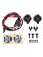 Adet LED Işık Takımı Farlar Spot Işığı Axial SCX10 Wraith RR10 Traxxas Trx4 Trx6 1/10 Rc Paletli Araba Yükseltme Parçaları (Yurt Dışından) 3
