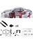 1/10 Rc Araba Gövde Kabuğu Modifikasyonu 190MM Nissan S15 Için Yol Drifti (Yurt Dışından) 3