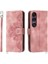 Sony Xperia 1 Vıı Çoklu Kredi Kartı Yuvaları Için Flip Case Kabartmalı (Yurt Dışından) 3