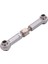 Rc Direksiyon Çubuğu Cnc Işleme Alüminyum Alaşımlı Direksiyon Bağlantı Çubuğu Seti Wpl 1608T Rc Kamyon Için Rc Direksiyon Bağlantı Seti, Gri (Yurt Dışından) 5