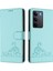 Realme C75 4g Kedi Rfıd Kart Yuvası Tutucu Için Kılıf Kickstand Cüzdan Flip (Yurt Dışından) 1