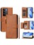Realme C75 4g Pu Deri Manyetik Fermuar Kart Tutucu Için Flip Case (Yurt Dışından) 1