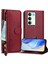 Realme C75 5g Fermuar Kart Tutucu Pu Deri Manyetik Için Flip Case (Yurt Dışından) 1