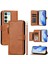 Realme C75 5g Fermuar Kart Tutucu Pu Deri Manyetik Için Flip Case (Yurt Dışından) 1