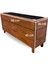 Elite Ahşap Saksı Dış Mekan Çiçeklik Dekoratif Büyük Boy Saksı Hazır Kurulu 95CM x 26CM Yükseklik 45CM 1 Adet 3