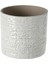 Elite Chıafrön 12 cm Stoneware Dekoratif Beyaz Saksı 1 Adet 2