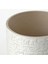 Elite Chıafrön 12 cm Stoneware Dekoratif Beyaz Saksı 1 Adet 3