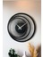 Dekoratif Yeni Modern Zosma Ahşap Duvar Saati 48CM 1
