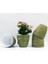 Elite 3D Saksı 1,40 Lt (4 Adet Set ) 1 Adet 1