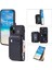 IPhone 15 Için Cüzdan Durumda Kickstand Flip Folio Kılıf 3 Büyük Kart Rfıd Pu (Yurt Dışından) 1