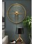Iskandinav Xxl 90 cm Gold, Ispanyol ve Iskandinav Tarzı Ferforje Metal Minimalist Duvar Saati 1