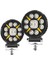 4 Inç Araba LED Çalışma Işıkları Yuvarlak Gündüz Farları Kamyon Atv Utv Suv Motosiklet Araba Römork Tekne (Yurt Dışından) 4