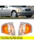 Çift Ön Köşe Lambası Dönüş Sinyal Lambası Mercedes Benz C Sınıfı W202 C230 C280 1994-2000 A2028261143 A2028261243 (Yurt Dışından) 2