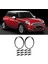 Siyah Far Trimleri Halka Çerçeveleri Kapak Çifti Mini Cooper R55 R56 2007-2015 51137149905 51137149906 51132752145 (Yurt Dışından) 1