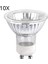 10 Adet GU10 Parlak Ampuller Spot Işık Aromaterapi Balmumu Eritme Lambası Özel Halojen Lamba Isıtma Ampulü 110V-50W (Yurt Dışından) 2