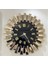 80 cm Art Mirror Elite Piyano Aynalı Saat 80 cm Metalik Yuvarlak Modern Ahşap 1