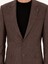 Erkek Kahverengi Slim Fit Yün Karışımlı Takım Elbise 50291028-VR029 7