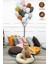 Çocuk ve Bebek Odası Duvar Dekoru Kumaş Balon Seti 3'lü Oyun Alanı ve Oda Kullanımına Uygun 5