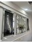 3’lü x Model 80*80 cm Aynalı Duvar Saati ve 40*90 cm Tüy Tablolar 2