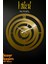 Hilal Model Metal Lazer Kesim Akar Sessiz Mekanizmalı Duvar Saati (40*40 Cm) 1