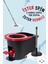Elite Cleanped Pedallı Spin Mop Temizlik Seti - Tek Kova 2 Sap - 1 Adet 1
