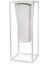 Elite Prizma Vazo & Saksı Beyaz 80X30X30 cm PZM0031 1 Adet 2