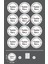 Beyaz Bizi Tercih Ettiginiz Için Teşekkür Ederiz Sticker Kuşe Yuvarlak Kesim (3,7x3,7cm) 108 Adet 1 Adet 1