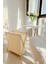 Elite Bambu Katlanır Kirli Çamaşır Sepeti Beyaz 34X42X58 cm 1 Adet 2