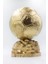 Isminize Özel Fıfa Ballon D'or Maketi Gold Kaplama 20 cm Boy Dekor Hediyelik 1 Adet 5