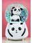 Panda Tasarımlı Işıklı Kar Küresi 1 Adet 1