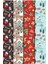 8 Adet 35 x 50 cm Yılbaşı Hediye Paketleme Ambalaj Kağıdı (8’li Paket) 1 Adet 2