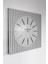 - Lines Effects Series Özel Tasarım Duvar Saati - Açık Gri & Gümüş - 48X48CM 4