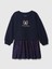 Kız Bebek Lacivert Gap × Disney Minnie Mouse Sweatshirt Elbise 1