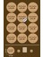 Elite Sticker Kuşe () Güzel Günlerde Kullanın- Kraft (3,7x3,7cm) 108 Adet 1 Adet 1