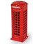 Retro Metal Londra Telefon Kulubesi Kumbara Kırmızı Kumbara Hediyelik Süs Eşyası 18 cm 1 Adet 1