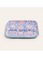 Nanpur Metal Dekoratif Tepsi 26X26X2 cm Mavi - Bordo 6