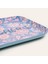 Nanpur Metal Dekoratif Tepsi 26X26X2 cm Mavi - Bordo 3